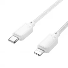 Kaabel USB-C – Lightning Hoco X113, PD 27W, 1 m, valge