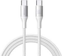 USB-C kaabel Joyroom S-A28, 2 m, 60 W, valge