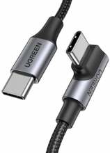 Kaabel USB-C Ugreen US334, 1 m, must