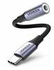 Adapter USB-C Ugreen AV161, 3,5 mm, must/hall