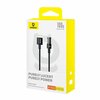 Kaabel USB-A/USB-C Baseus Gem, 1 m, must