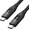 Kaabel USB-C Unitek C14100BK-0.8M, 0.8 m, must