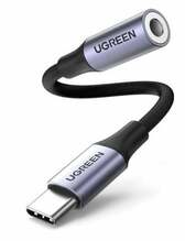 Adapter USB-C Ugreen AV161, 3,5 mm, must/hall