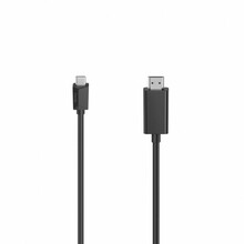 Kaabel USB-C/HDMI Hama, 4K, 3 m, must