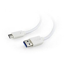 Kaabel USB-C/USB-A Gembird CCP-USB3-AMCM-W-10, 3 m, valge