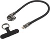Kaabel USB-C Lanberg 0.3 m, 240 W, must