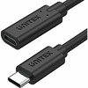 USB-C pikenduskaabel Unitek C14086BK, 1,5 m, must