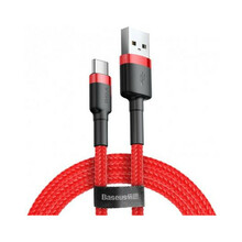USB-C kaabel Baseus CATKLF-C09, USB-A/USB-C, 2A, 2 m, punane