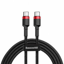 USB-C kaabel Baseus CATKLF-H91, 2 m, must/punane