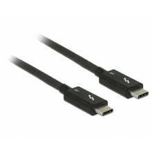 Kaabel USB-C Delock 84844, 0,5 m, must