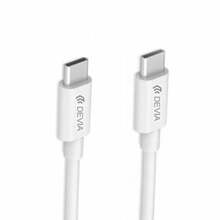 USB-C kaabel Devia Smart PD 120EC0420010, 1 m, valge