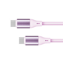 Kaabel USB-C Kruger&Matz Basic, 1 m, roosa