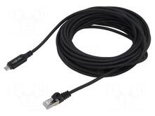 Kaabel LogiLink CU0416 USB 3.2 Type C - RJ45, 10 m, must