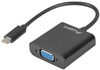 Adapter USB-C Lanberg AD-UC-VG-01, VGA, 0,15 m, must