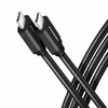 USB-C kaabel Axagon BUCM3-CM20AB, 2 m, must
