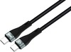 Kaabel USB-C Conceptronic ETTA01B20, 2 m, must