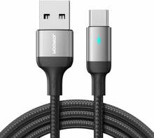 Kaabel USB-A/USB-C Joyroom S-UC027A10, 1,2 m, must