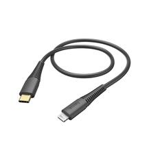 Kaabel USB-C/Lightning Hama CHA-DAT-CAB-LIGHT, 1,5 m, must