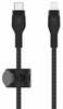Kaabel USB-C/Lightning Belkin CAA011bt3MBK, 3 m, must