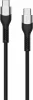 Kaabel USB-C/USB-C Profinity 937354, 2 m, punutud, must