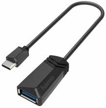 Adapter USB-C/USB-A Hama 00200312, 0.15 m, must