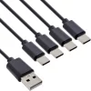 Kaabel USB-A/USB-C Delock, 2 m, must