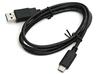 Kaabel USB-A/USB-C Omega 43738, 1 m, must