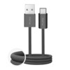 Kaabel USB-A/USB-C Puro Fabrik 2.0, 1,5 m, tumeroheline