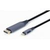 Kaabel USB-C/DisplayPort Gembird CC-USB3C-DPF-01-6, 1.8 m, hall