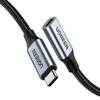 Kaabel USB-C Ugreen US372, 0,5 m, must