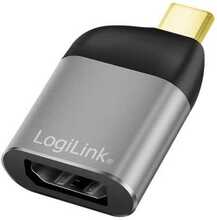 Adapter USB-C/DisplayPort LogiLink CUA0204, 8K, must/hall