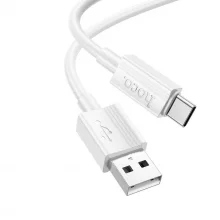Kaabel USB-A/USB-C Hoco X107, 1 m, valge