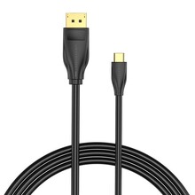 Kaabel USB-C/DisplayPort Vention CGYBH, 2 m, must
