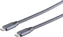 Kaabel USB-C No-Name 3.2 Gen.2, 2 m, hall