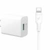 Laadija ja kaabel DCO U18, USB-C, 1 m, valge, 18 W