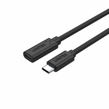 USB-C pikenduskaabel Unitek C14086BK, 0,5 m, must