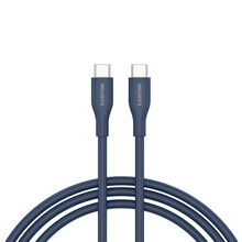 Kaabel USB-C Canyon CC60SC10, 1 m, 60 W, tumesinine