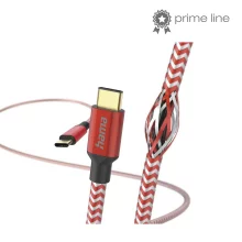 Kaabel USB-C Hama, 1,5 m, punane