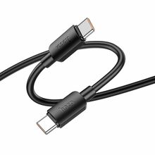 USB-C kaabel Hoco X96 PD 6A 100W, 1 m, must