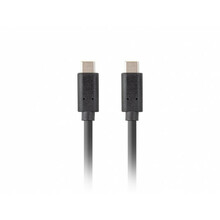 USB-C kaabel Lanberg CA-CMCM-32CU-0018-BK, 1,8 m, must