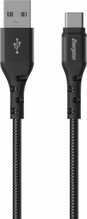 Kaabel USB-A/USB-C Energizer Ultimate C520CKBK, 2 m, must