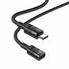 Adapter USB-C HOCO U107 OTG, 1.2 m, must, 3A