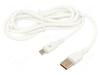 Kaabel USB-A/USB-C Akyga AK-USB-60, 1.8 m, silikoon, taustvalgustusega