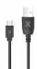Kaabel USB-A/USB-C Maxlife, 1,5 m, 3A, must