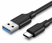 Kaabel USB-A/USB-C Ugreen 20883, 1.5 m, must