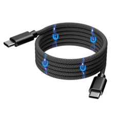 Kaabel USB-C Choetech XCC-1054, 1,2 m, must