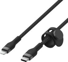 Kaabel USB-C/Lightning Belkin CAA011BT2MBK, 2 m, must