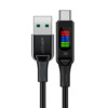 Kaabel USB-A/USB-C Acefast C7-04, 1,2 m, must