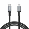 USB-C kaabel Aukey CB-CD6, 2 m, must