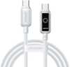 Kaabel USB-C Joyroom S-A55 StarFlight, 1,2 m, 100 W, valge